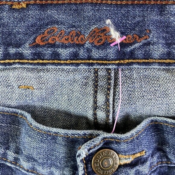 Eddie Bauer Womens 16R Straight Leg Medium Wash Jeans - Picture 4 of 14